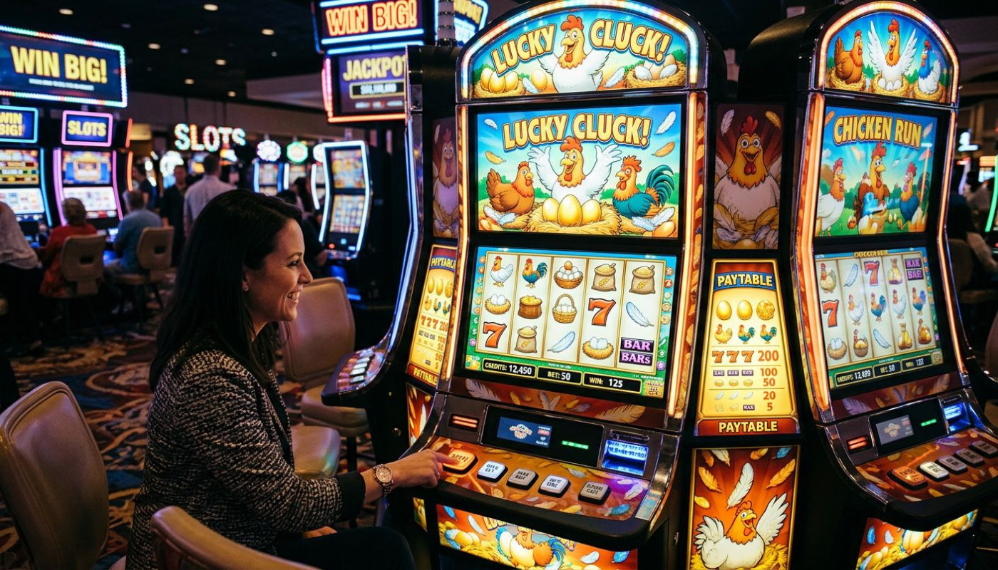 Como jogos temáticos de galinha transformaram os cassinos online